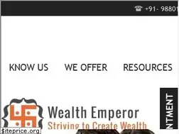 Sites similar to wealthemperor.com