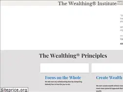 Sites similar to wealthinginstitute.org
