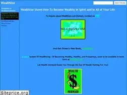 Sites similar to wealthize.com