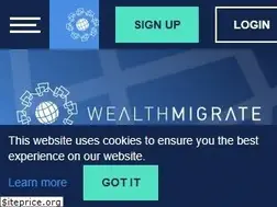 Sites similar to wealthmigrate.com