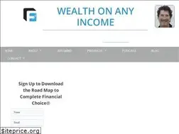 Sites similar to wealthonanyincome.com