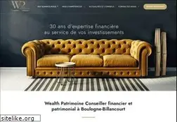 Sites similar to wealthpatrimoine.com