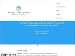 Sites similar to wealthrecoveryint.com