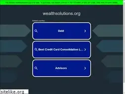 Sites similar to wealthsolutions.org