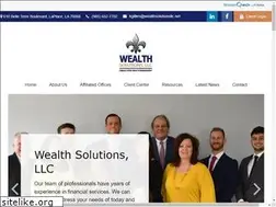 Sites similar to wealthsolutionsllc.net