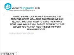 Sites similar to wealthupgradeclub.com