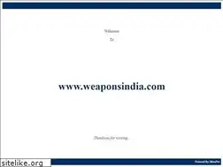 Sites similar to weaponsindia.com