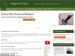 Sites similar to weaponsofchoice.com