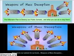 Sites similar to weaponsofmassdeception.org