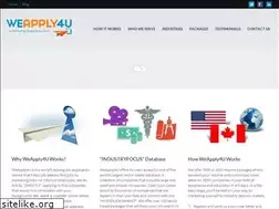 Sites similar to weapply4u.com