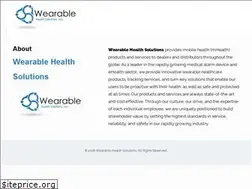 Sites similar to wearablehealthsolutions.com