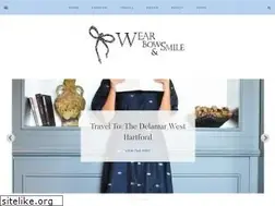 Sites similar to wearbowsandsmile.com