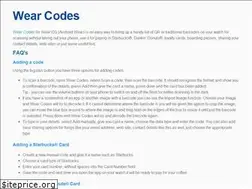 Sites similar to wearcodes.codechimp.org