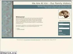 Sites similar to weareallkin.info