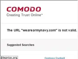 Sites similar to wearearmynavy.com