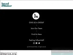 Sites similar to wearebreadandbutter.com