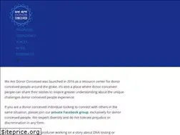 Sites similar to wearedonorconceived.com