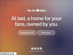 Sites similar to wearegiant.com