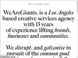 Sites similar to wearegiants.com