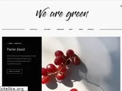 Sites similar to wearegreen.fr