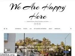 Sites similar to wearehappyhere.com