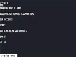 Sites similar to wearehyphen.co.uk