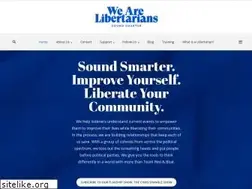 Sites similar to wearelibertarians.com