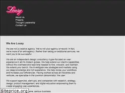 Sites similar to wearelousy.com