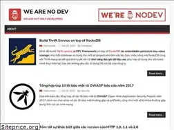 Sites similar to wearenodev.github.io