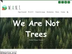 Sites similar to wearenottrees.com