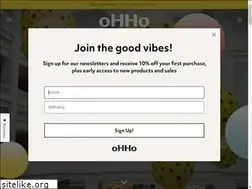 Sites similar to weareohho.com