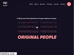 Sites similar to weareoriginalpeople.com