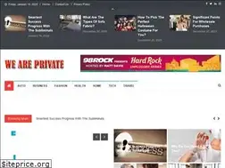Sites similar to weareprivate.net
