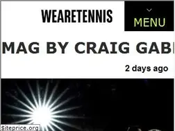 Sites similar to wearetennis.com