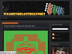 Sites similar to wearethelastbeatniks.com