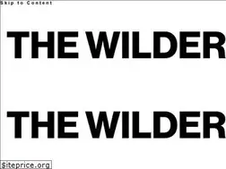 Sites similar to wearethewilderness.co.uk