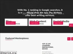 Sites similar to wearethewriters.com