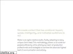 Sites similar to wearewatts.com