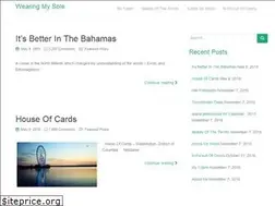 Sites similar to wearingmysole.com