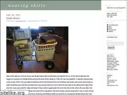 Sites similar to wearingskirts.wordpress.com
