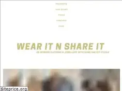 Sites similar to wearitnshareit.com
