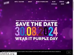 Sites similar to wearitpurple.org