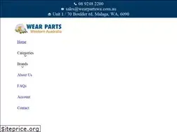 Sites similar to wearpartswa.com.au