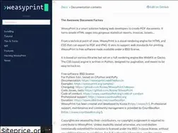 Sites similar to weasyprint.readthedocs.io