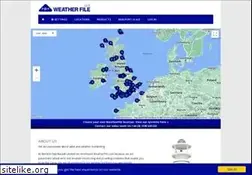 Sites similar to weather-file.com