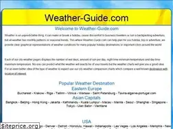 Sites similar to weather-guide.com
