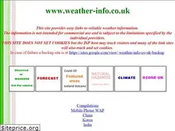 Sites similar to weather-info.co.uk