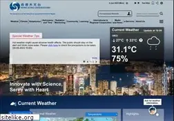 Sites similar to weather.gov.hk