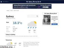 Sites similar to weather.smh.com.au