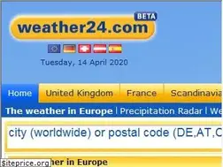 Sites similar to weather24.com